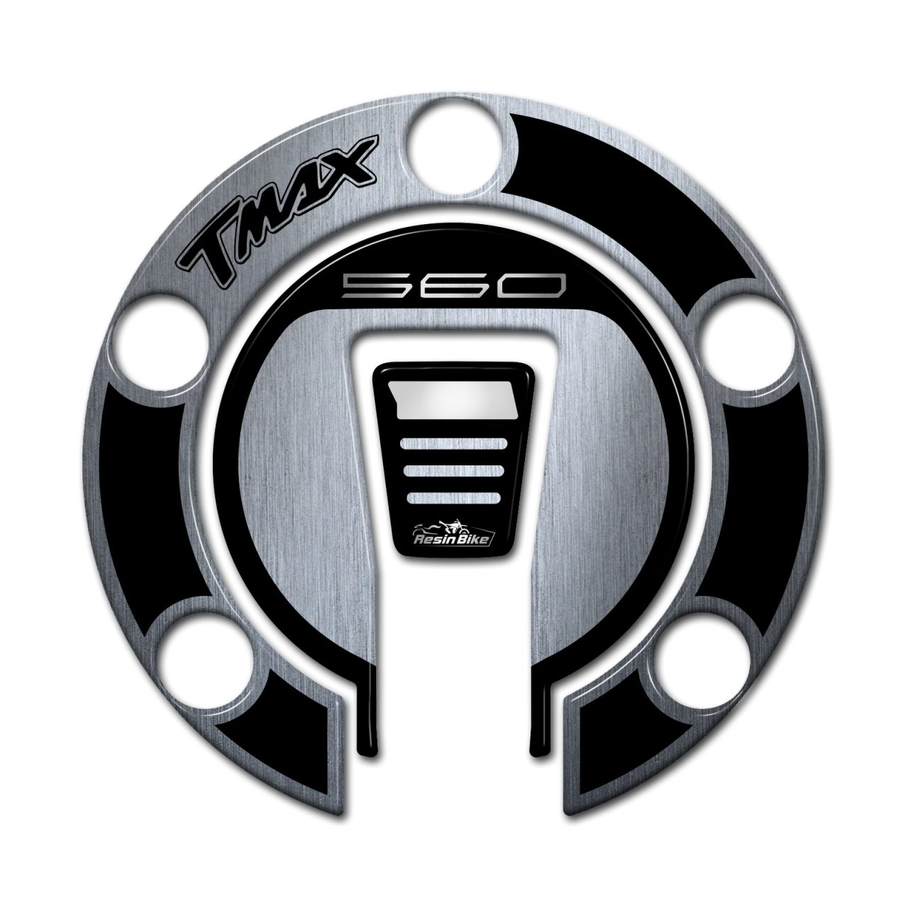 Autocollant 3D compatibles avec Yamaha T-MAX 560 2022 Bouchon de Réservoir – Image 2