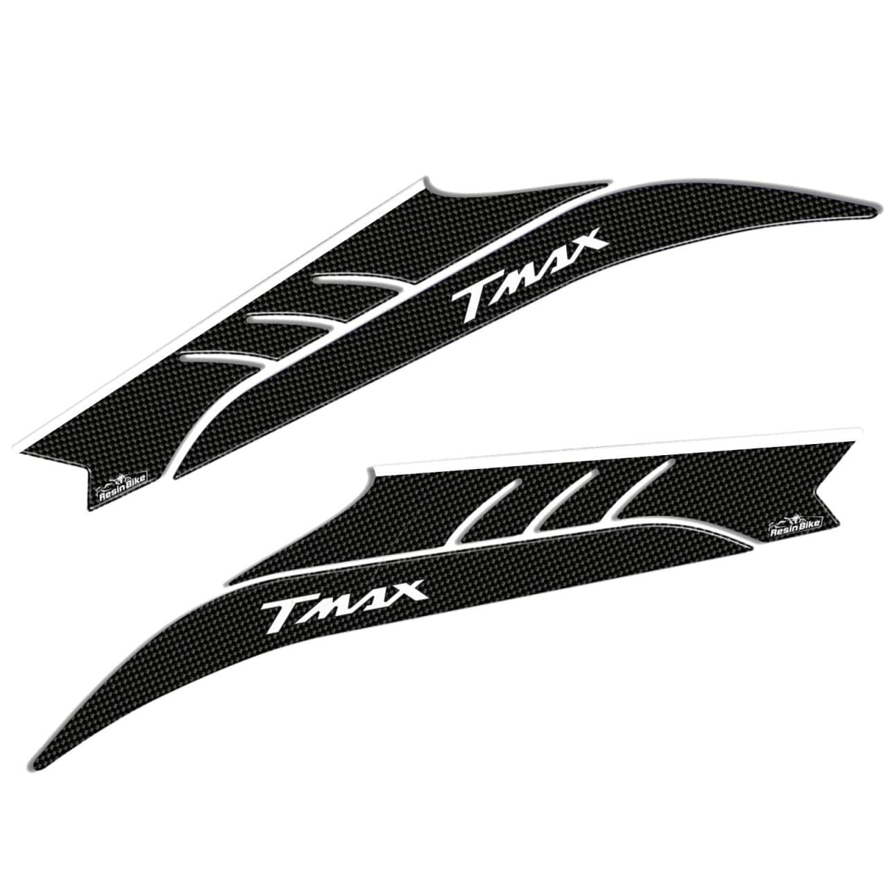 Stickers 3D compatible with Yamaha TMAX 530 2012-2016 Low Tank Side Black - Image 2