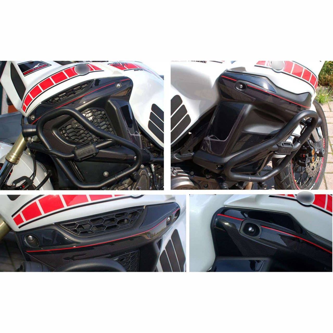 Kit Adhesivos 3D compatibles con Yamaha Super Tenere 2010-2016 Angulos - Imagen 2