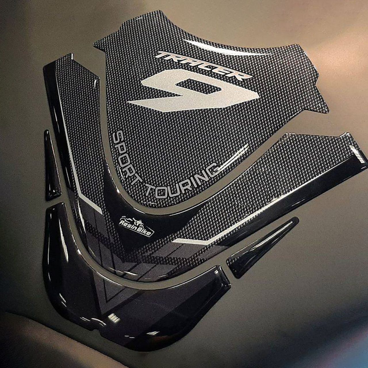 Autocollant Moto 3D compatibles avec Yamaha Tracer 9 2021 Réservoir