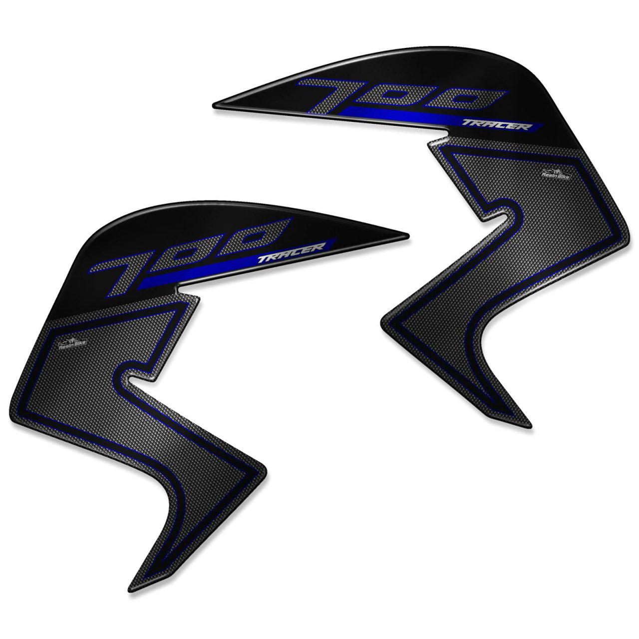 Kit Tank Full Motorcycle Stickers 3D compatible with Yamaha Tracer 700 2016-2020 Blue - Image 5