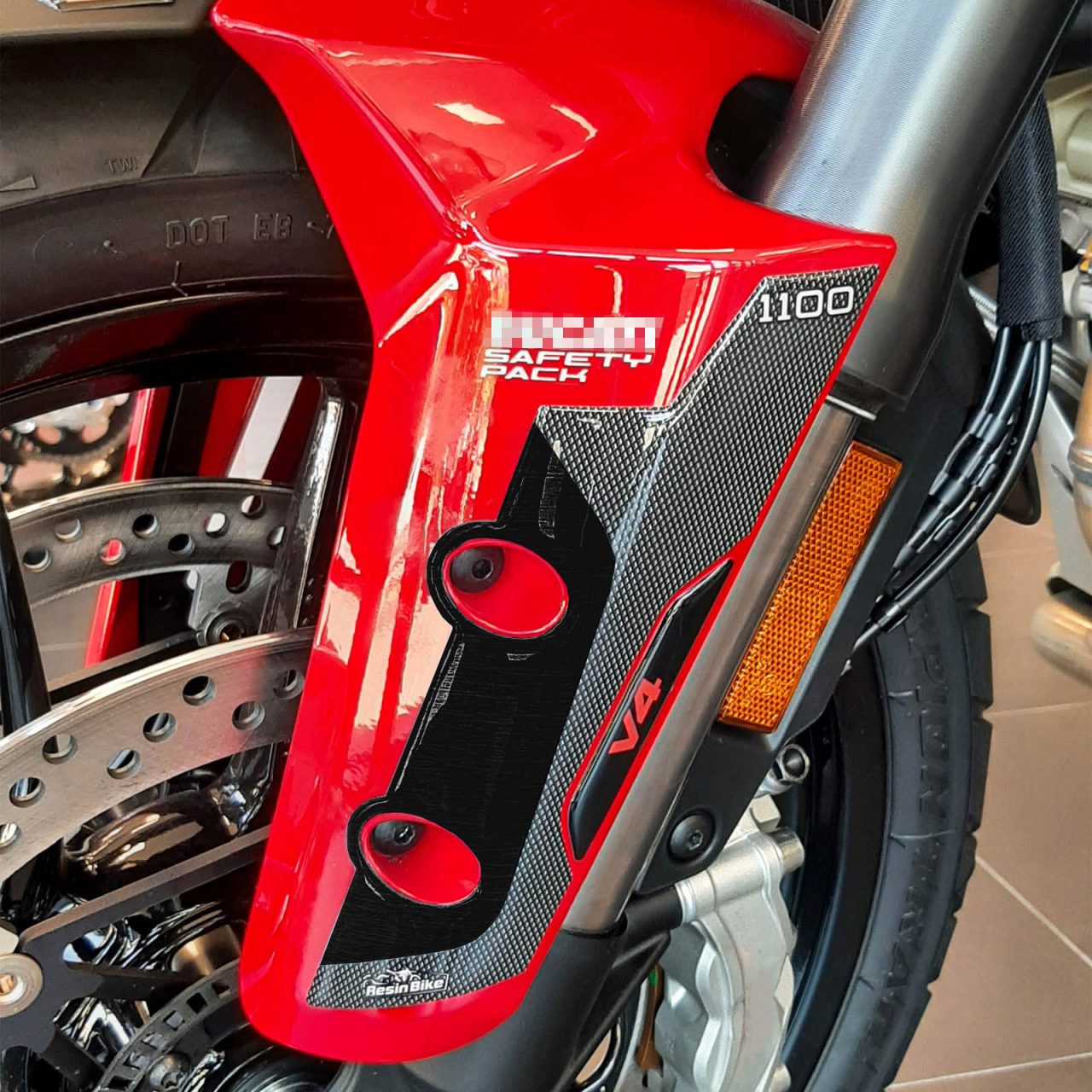 Adesivi 3D compatibili con Ducati Multistrada V4 2021-2023 Parasteli