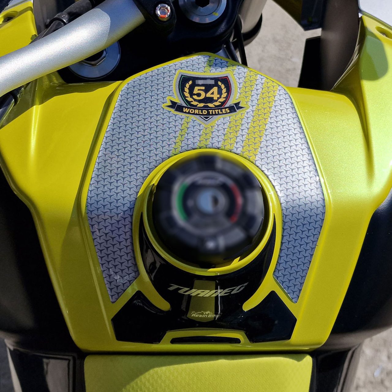 Kit Motorbike Stickers 3D compatible with Aprilia Tuareg 660 2022-2023 Tank Full - Image 3