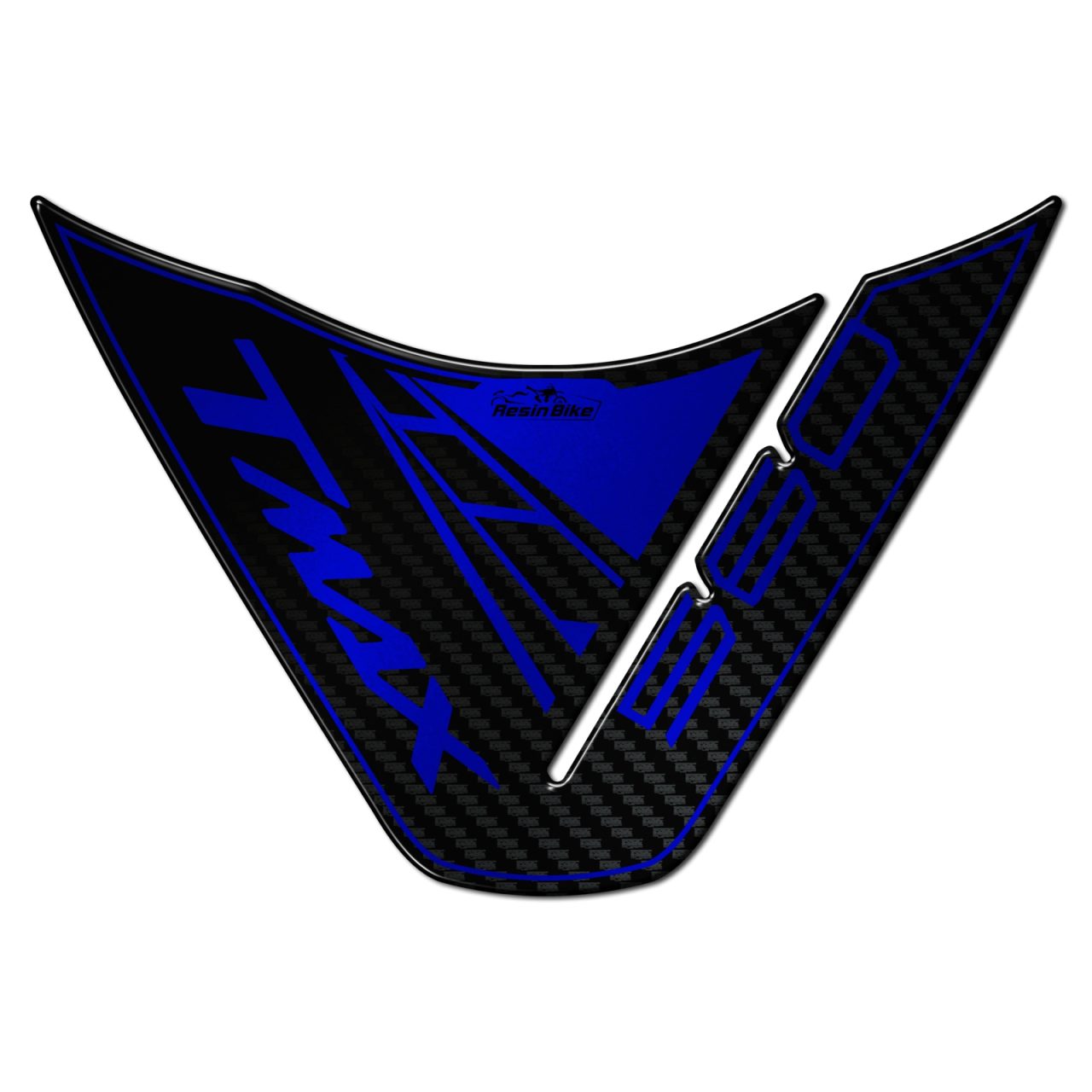 Scooter Stickers 3D compatible with Yamaha T-MAX 560 2022 Tail Section Blue - Image 2