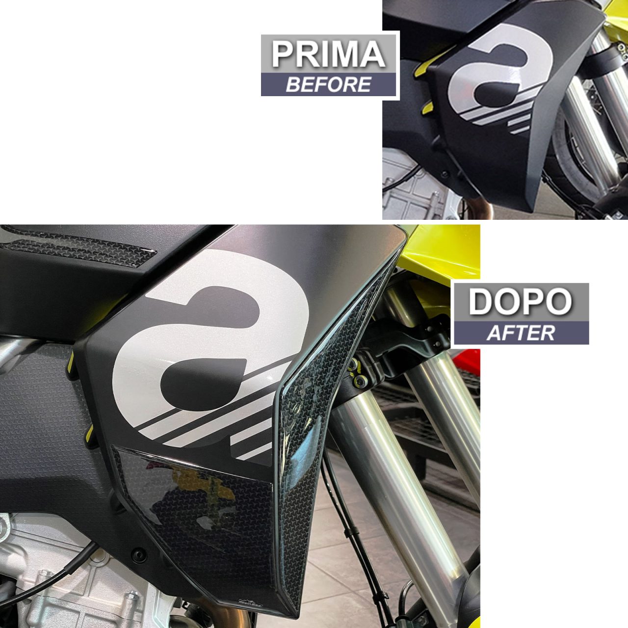 Stickers 3D compatible with Aprilia Tuareg 660 2022-2023 Tank Side - Image 3