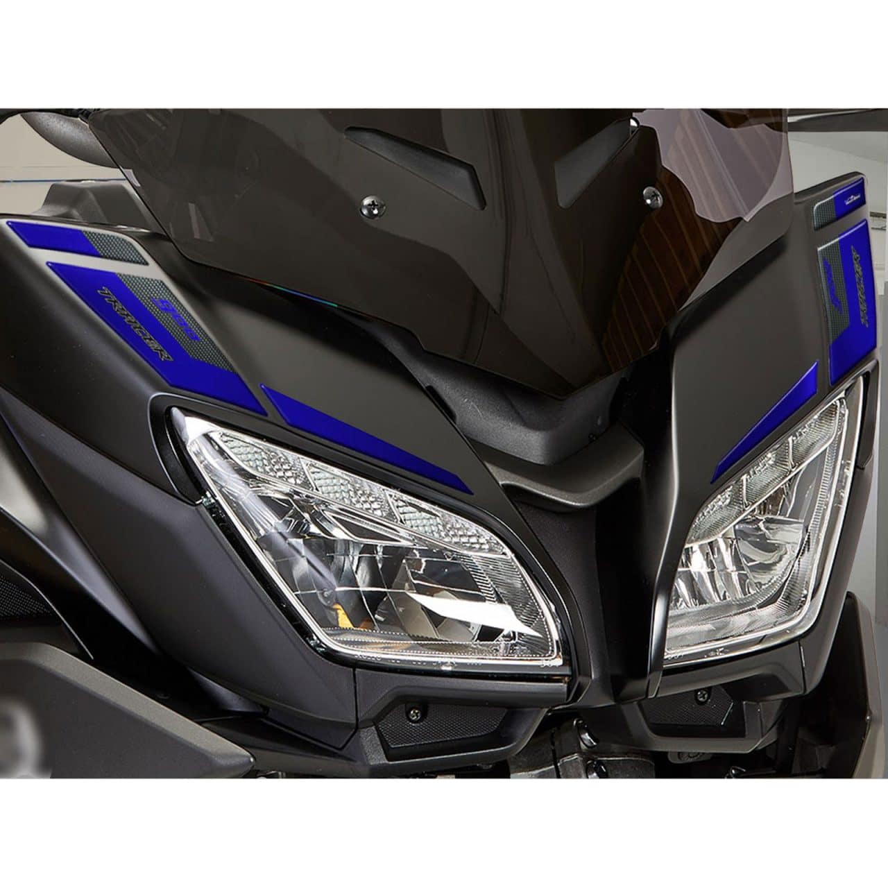 Autocollant 3D compatibles avec Yamaha Tracer 900 2018-2020 Frontale Bleu