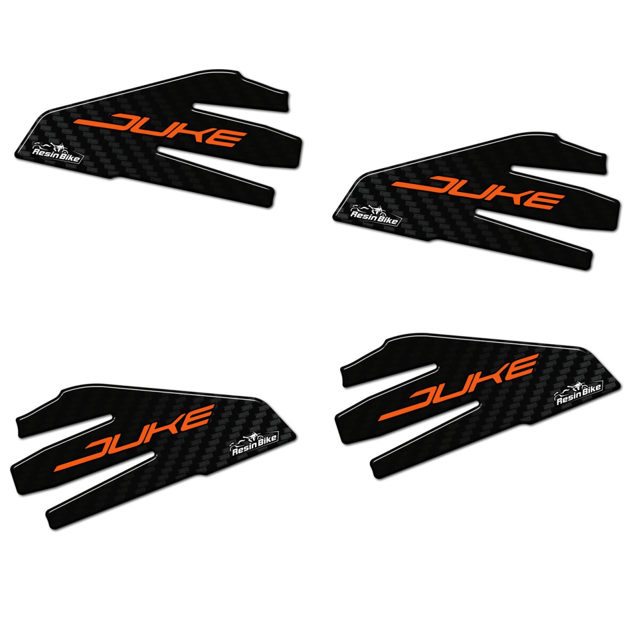 Stickers 3D compatible with KTM Duke 125 200 250 390 2021-2023 Heel Pad - Image 2