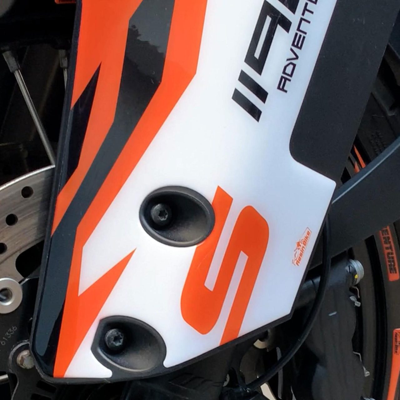 Autocollant Moto 3D compatibles avec KTM 1190 Adventure 2013-2016 Boue-Garde – Image 4