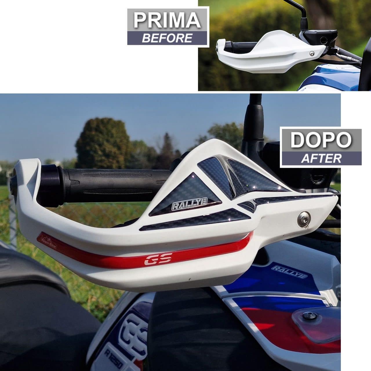 Adhesivos 3D compatibles con Bmw GS 1250 Adventure Rallye 2021-2022 Paramanos - Imagen 3