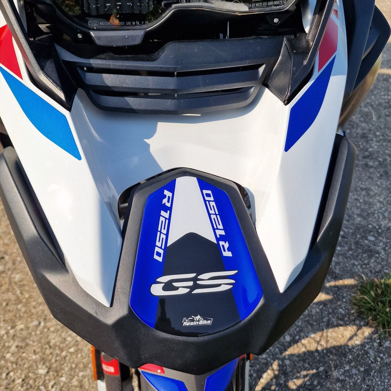 Autocollant 3D compatibles avec Bmw GS 1250 Adventure Rallye 2022 Pointe Avant