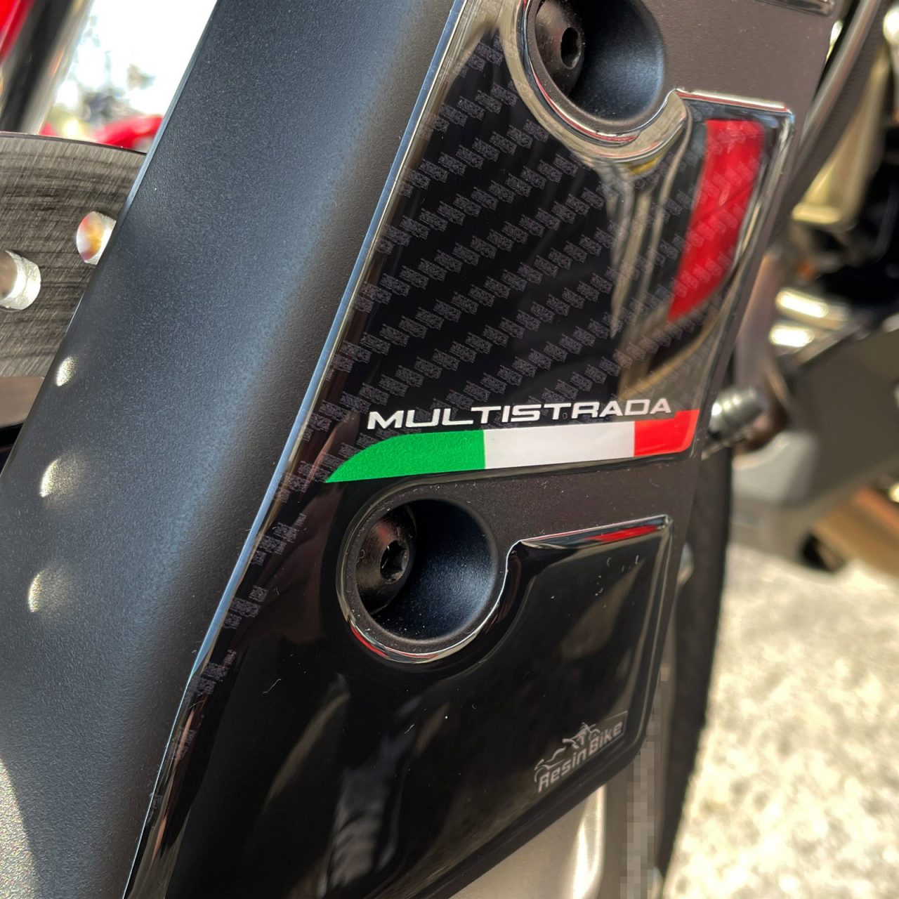 Stickers 3D compatible with Ducati Multistrada 950 V2-V2s 2022-2024 Side Plates - Image 5