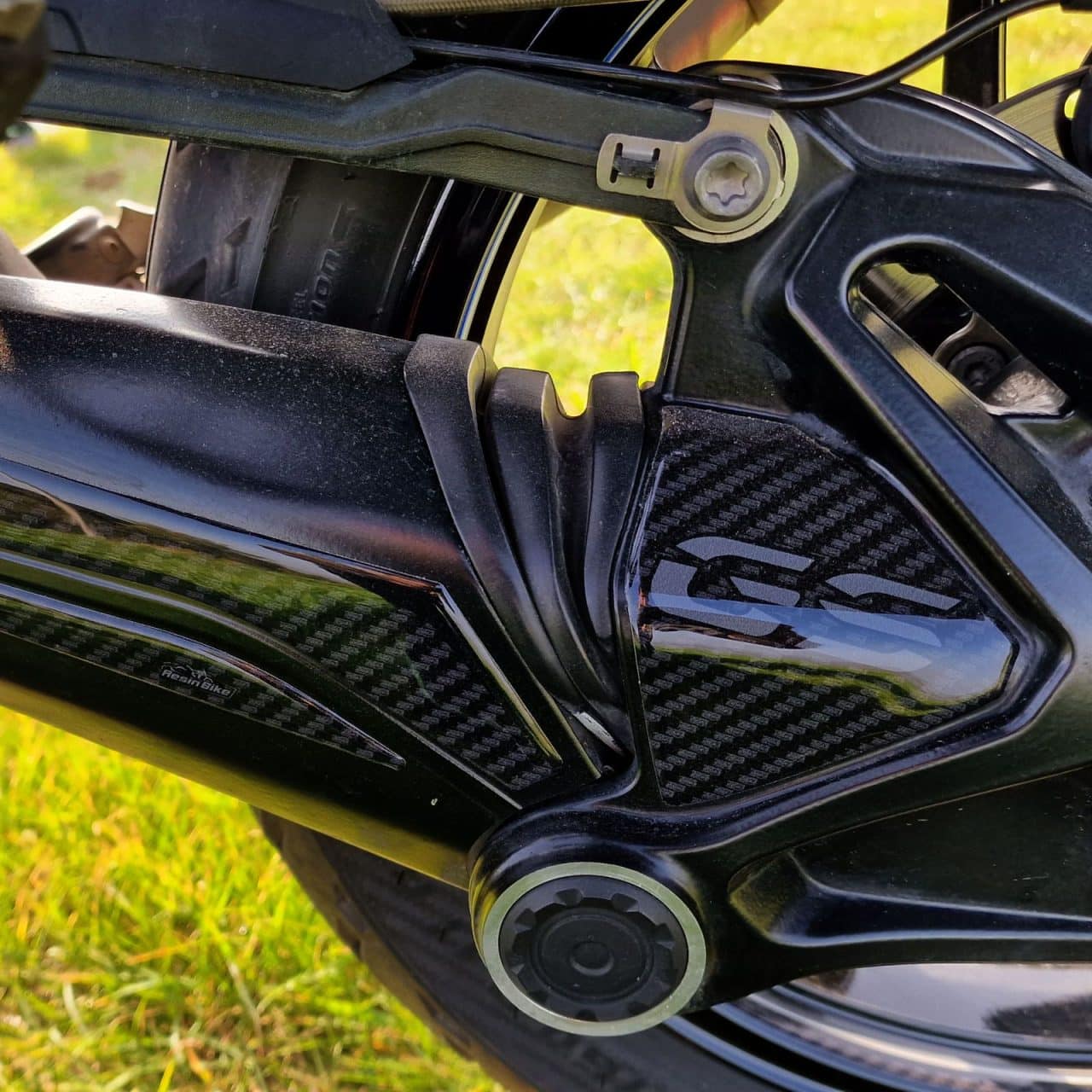 Adesivi 3D compatibili con BMW R 1250 GS - GS Adventure 2019-2023 Forcellone - immagine 4