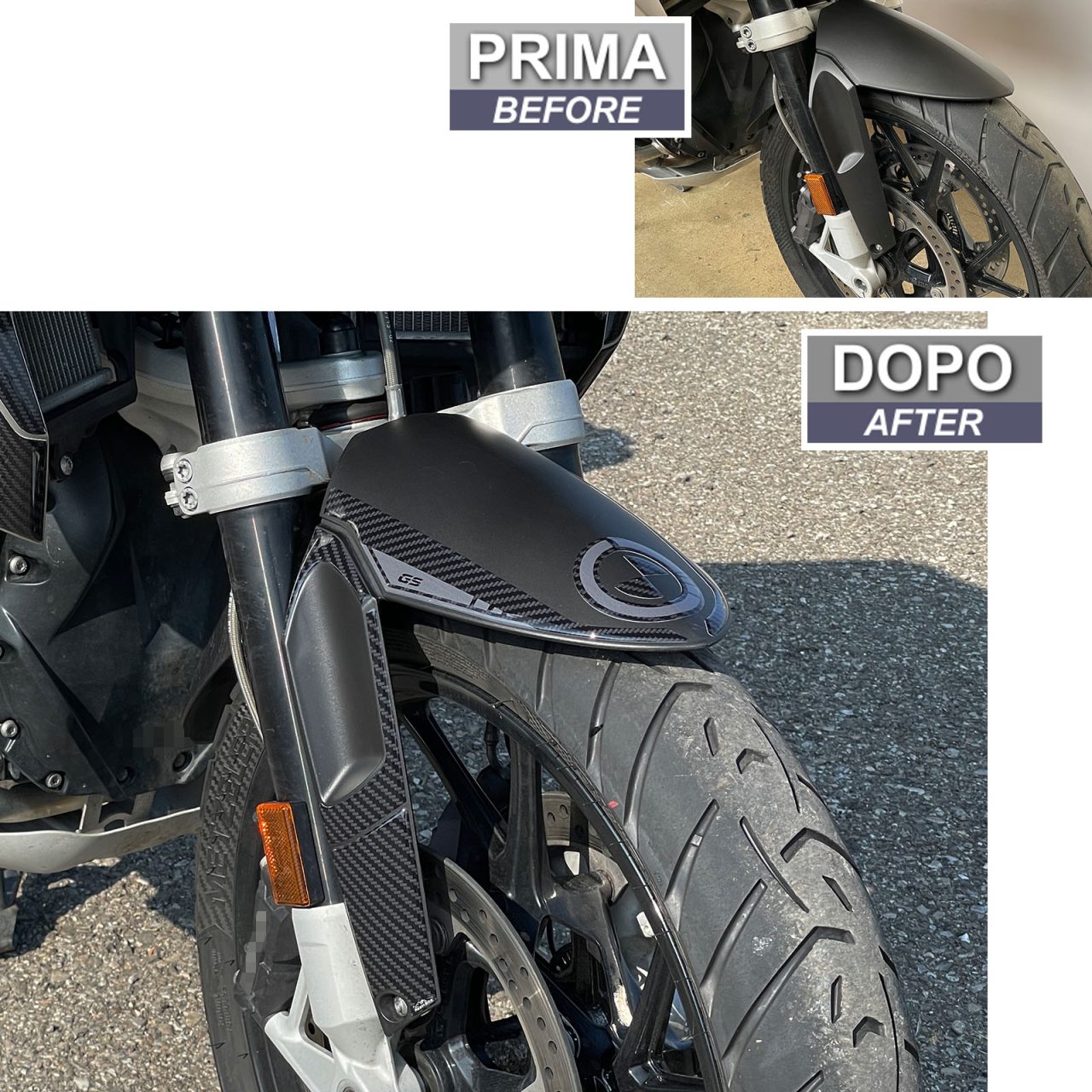 Stickers 3D compatible with BMW R 1250 GS-GS Adventure 2019-2023 Fender - Image 3