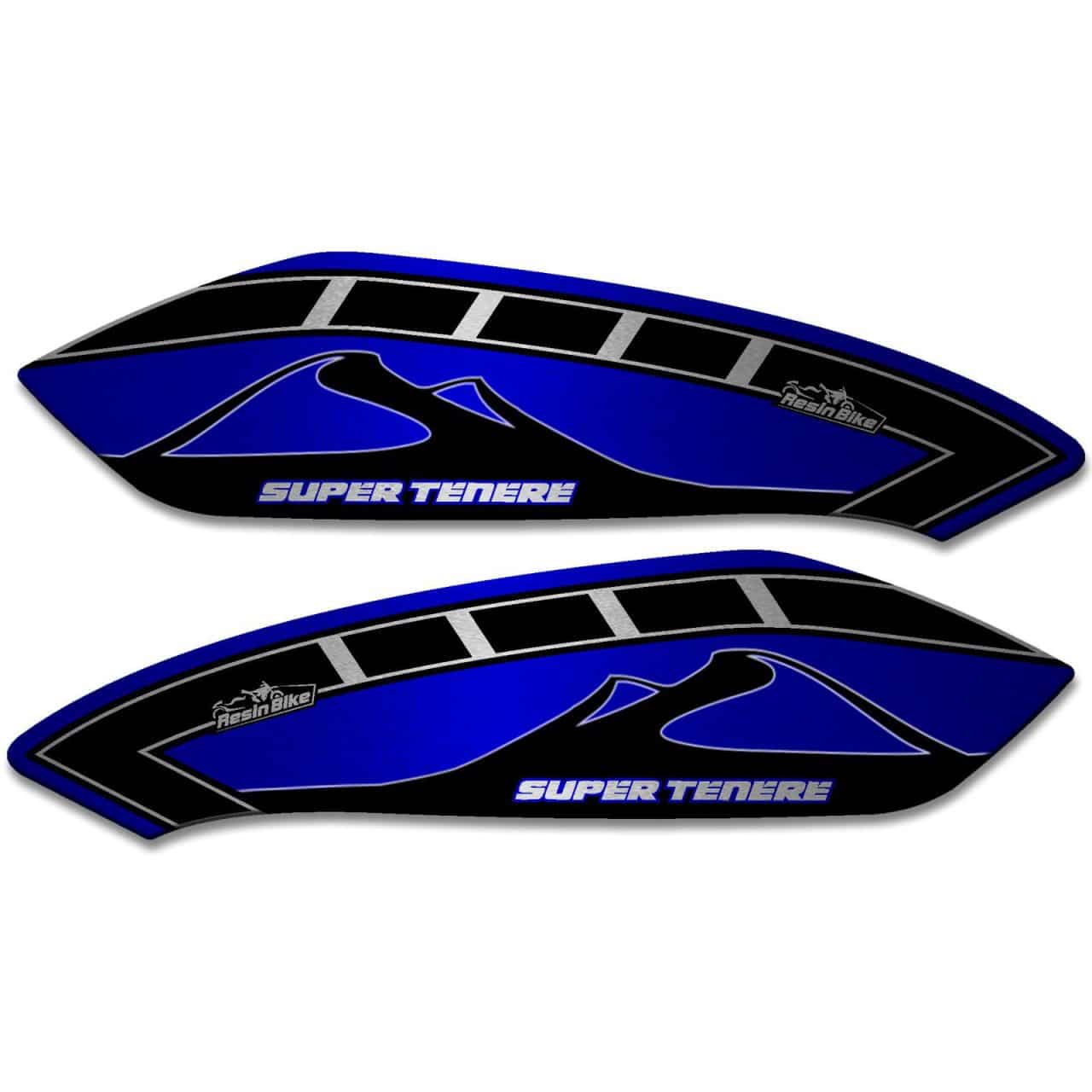 Stickers 3D compatible with Yamaha Super Tenere 2010-2020 Handguards Race Blue