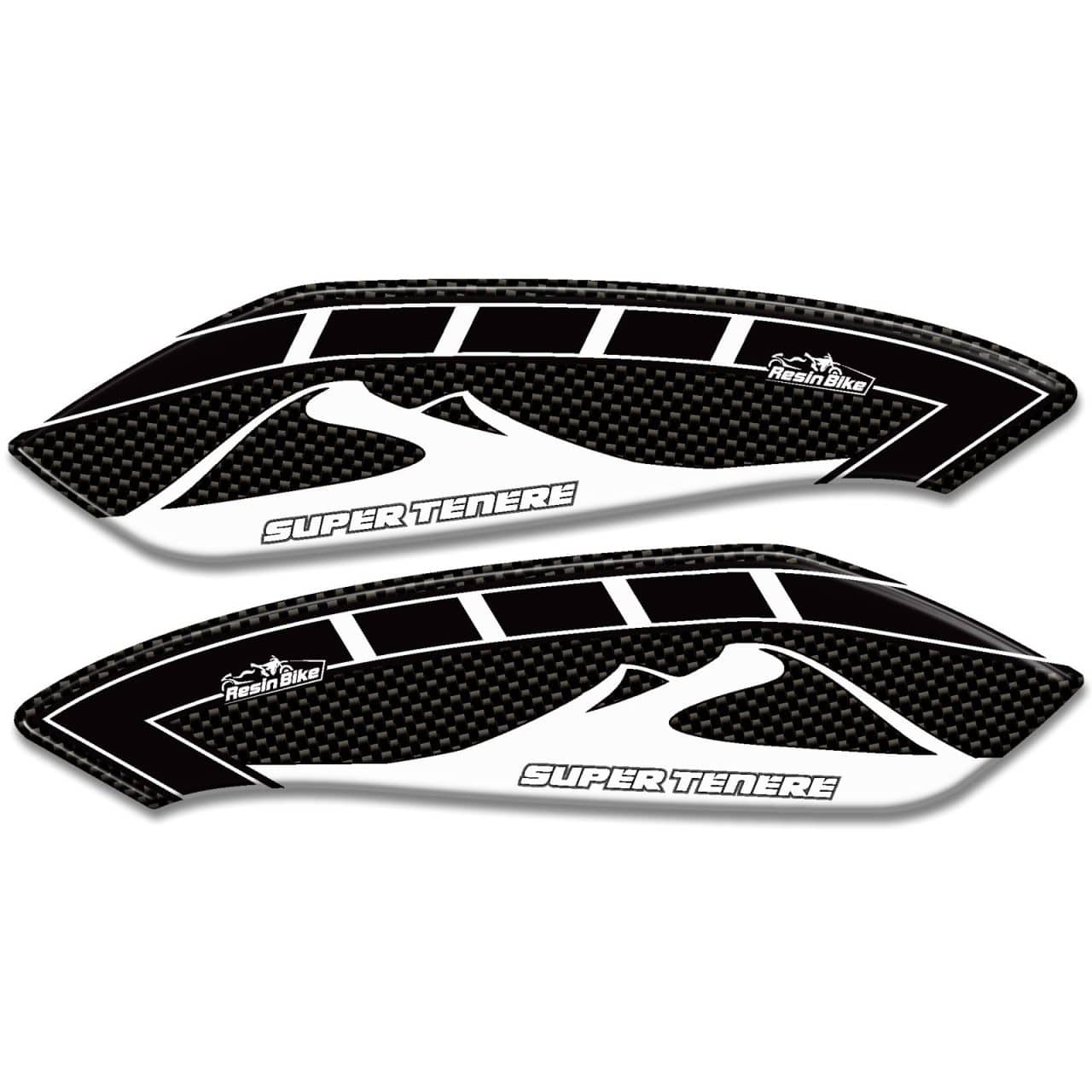 Stickers 3D compatible with Yamaha Super Tenere 2010-2020 Handguards Carboon - Image 2