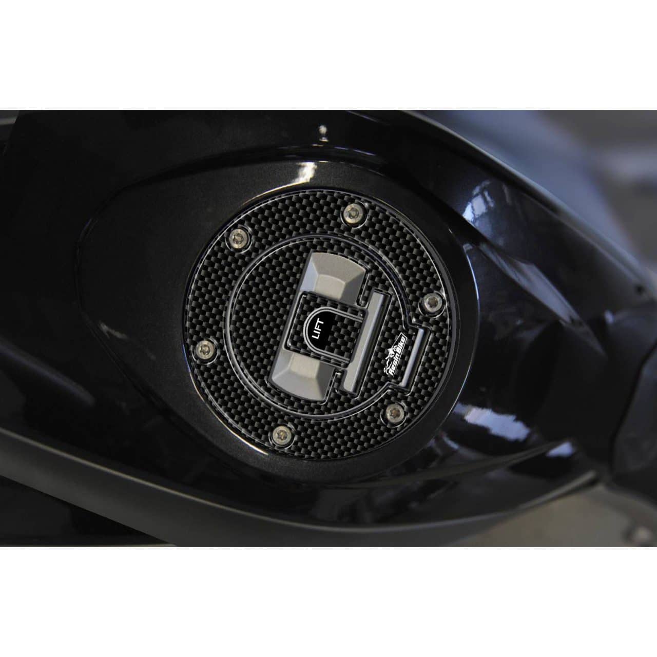 Autocollant 3D compatibles avec Bmw R 1200 GS 2013-2016 Bouchon Réservoir Carbone