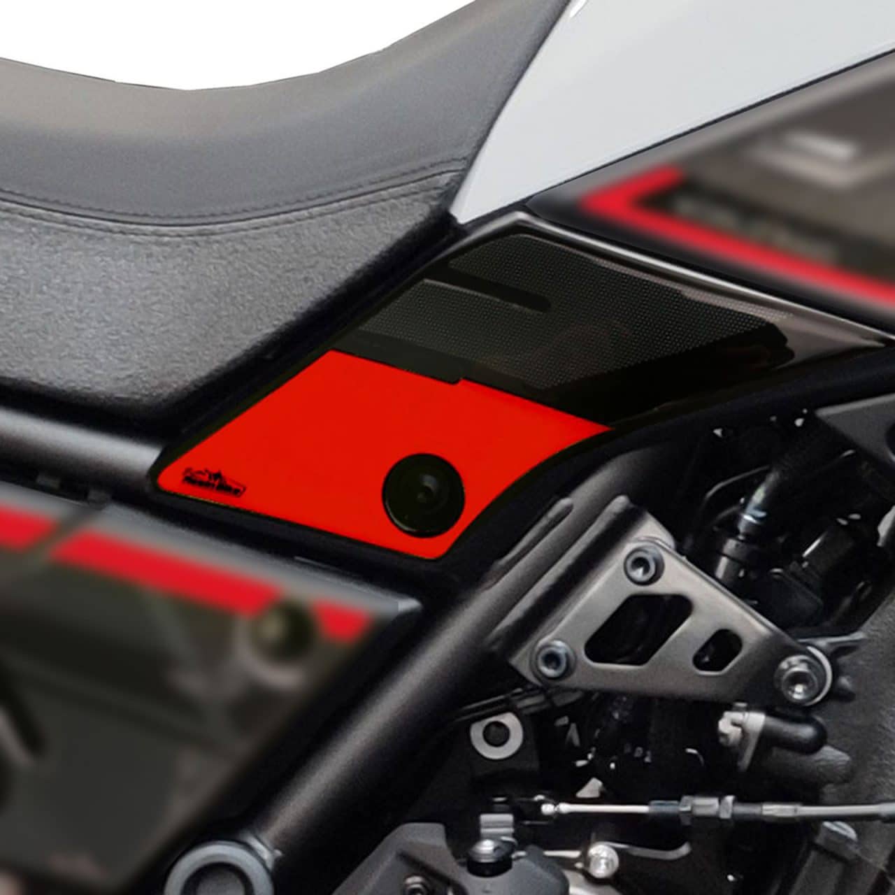 Stickers 3D compatible with Yamaha Tenere 700 2019-2020 Undersides Red