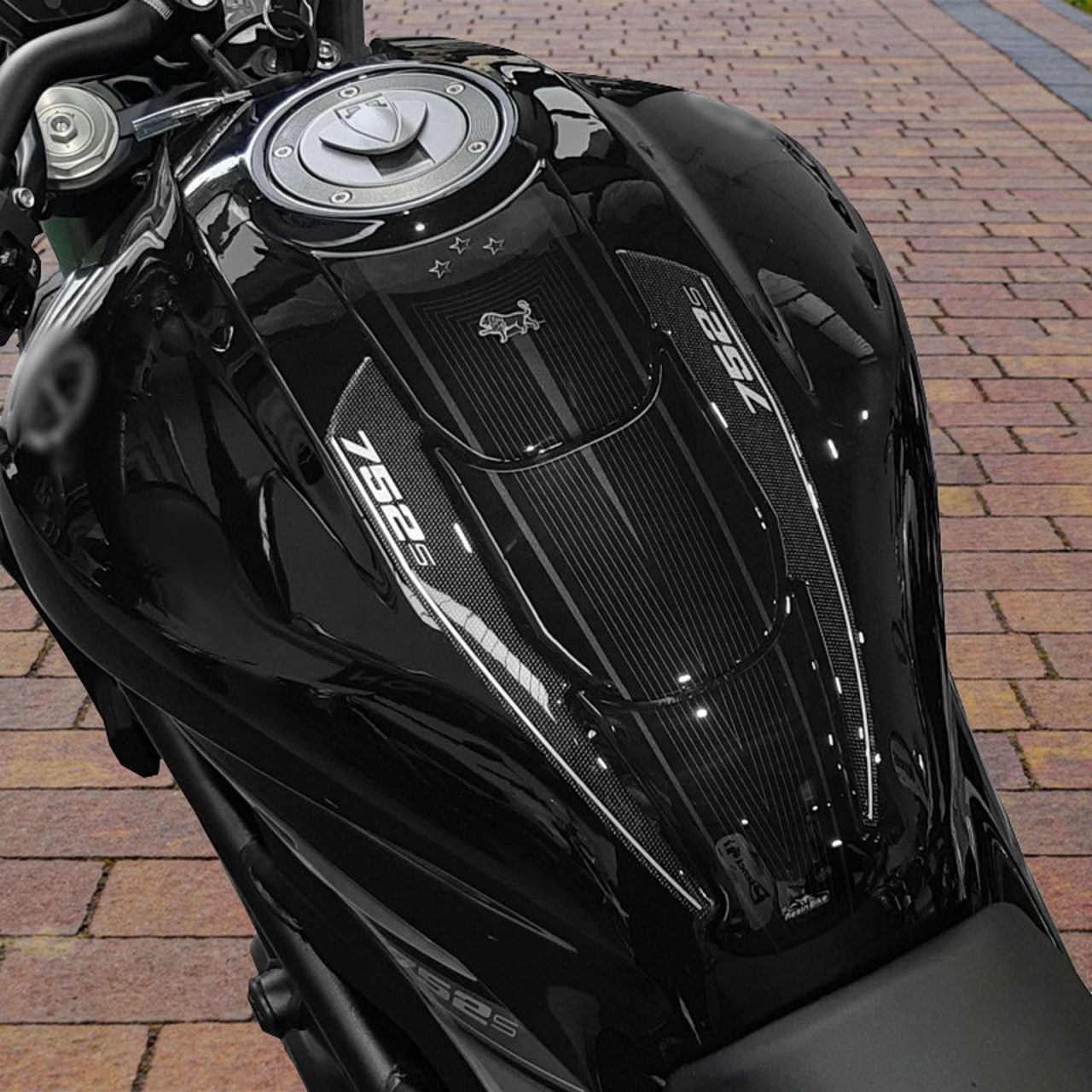 Aufkleber 3D Motorrad Kompatibel mit Benelli 752 S 2019-2020 Tank-Schutzfolie