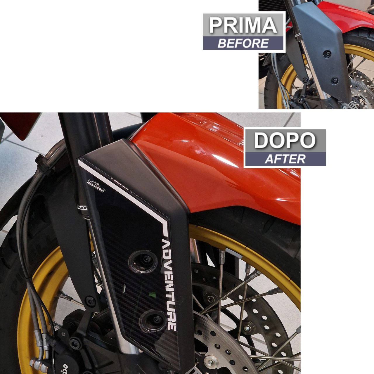 Motorcycle Stickers 3D compatible with Moto Morini X-CAPE 650 2022 Side Plates - Image 3