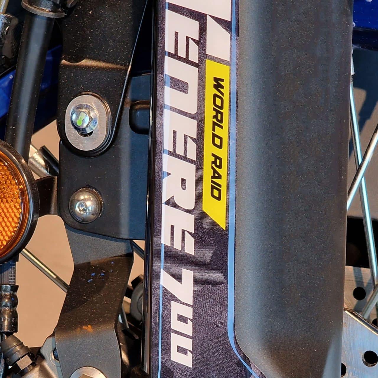 Adhesivos 3D compatibles con Yamaha Tenere 700 World Raid Defensas Laterales - Imagen 6