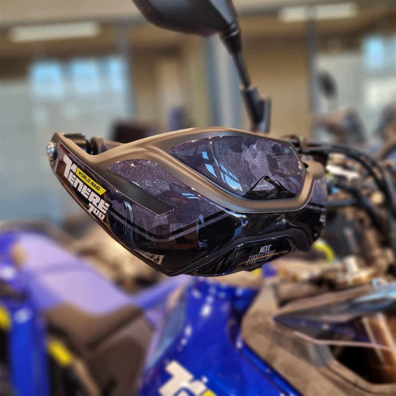 Autocollant 3D compatibles avec Yamaha Tenere 700 World Raid Protège-Mains