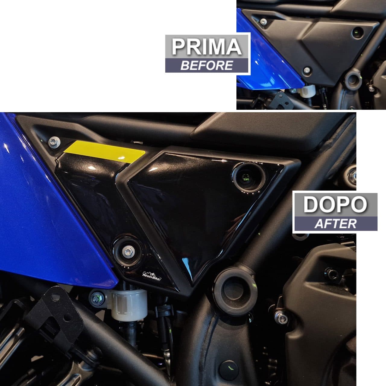 Adhesivos 3D compatibles con Yamaha Tenere 700 World Raid Caja de Filtro - Imagen 3