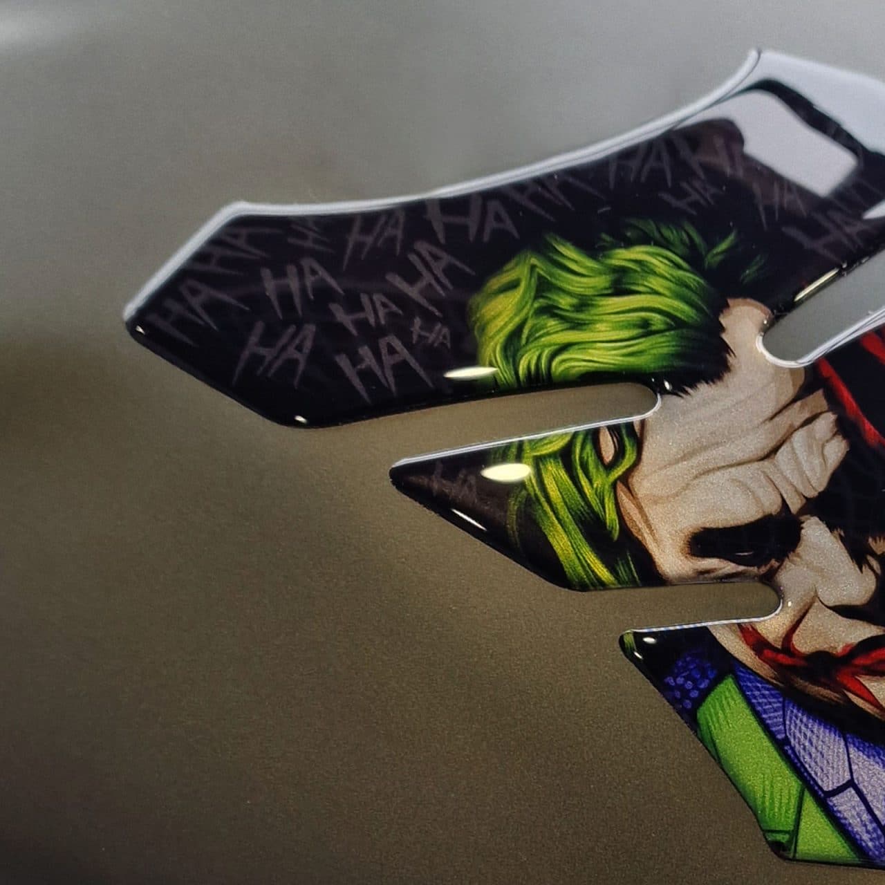 Autocollant Moto 3D compatibles avec THE JOKER BATMAN Réservoir – Image 3