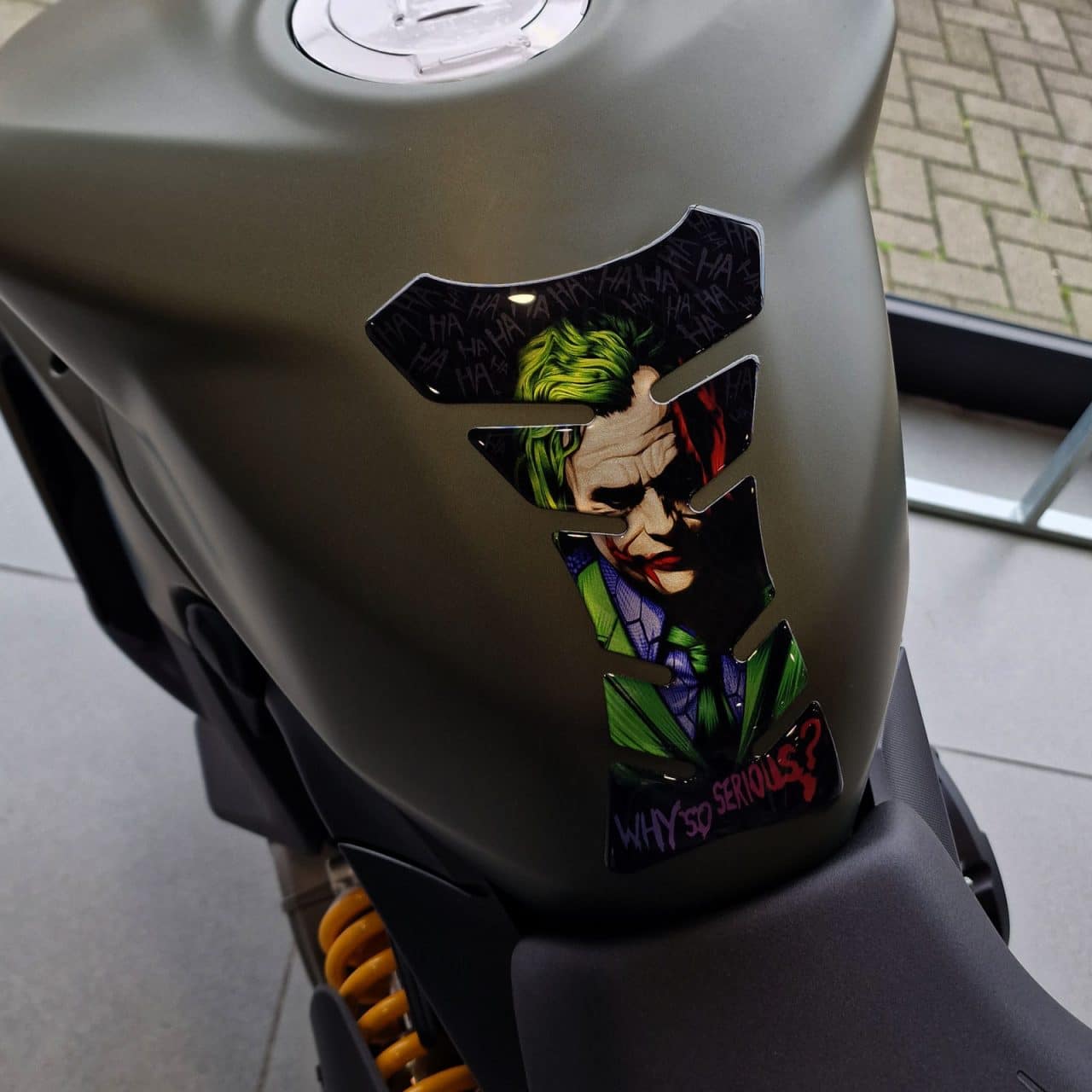 Motorcycle Stickers 3D compatible with THE JOKER BATMAN Tank Pad - Image 5