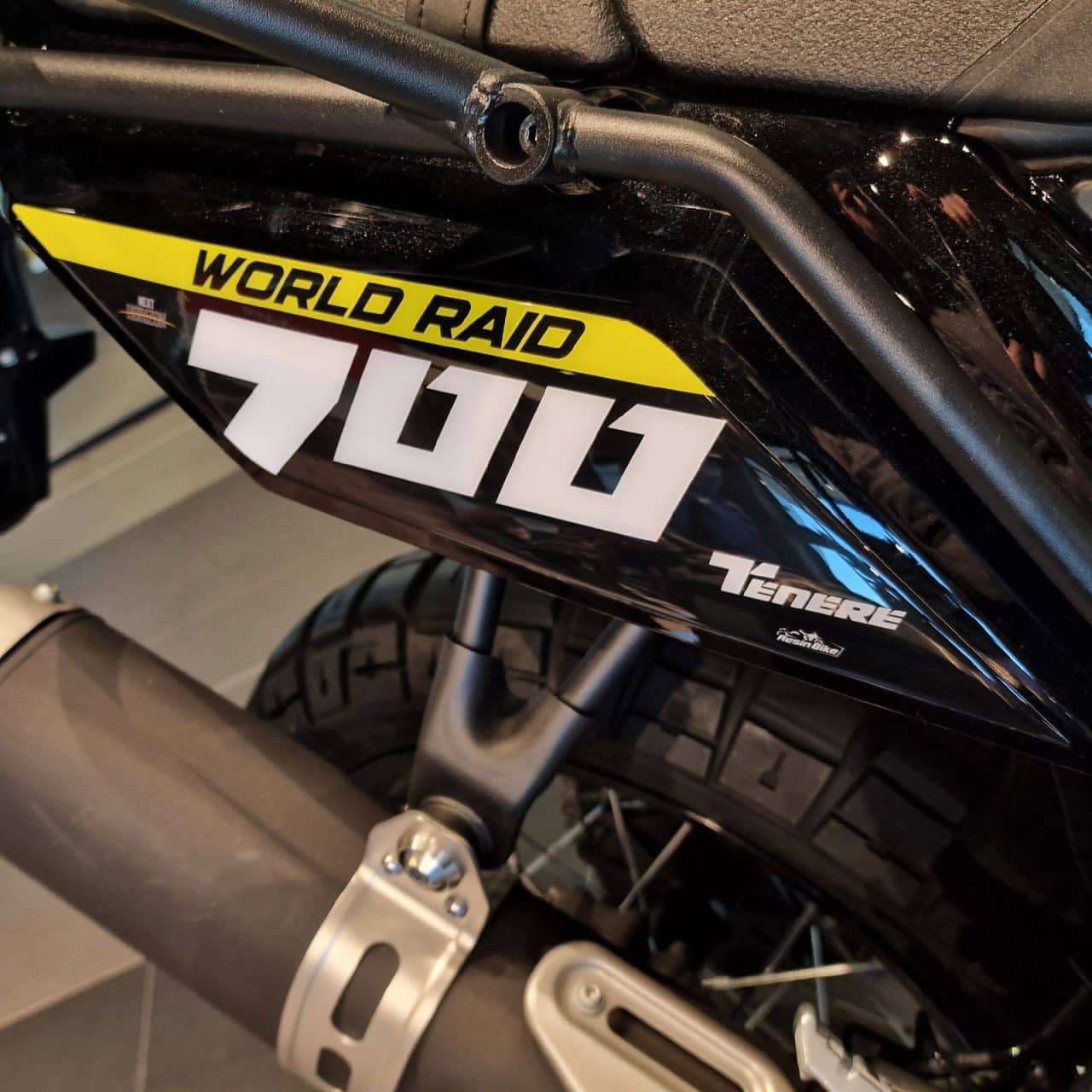 Adhesivos de Moto compatibles con Yamaha Tenere 700 World Raid Lados - Imagen 6