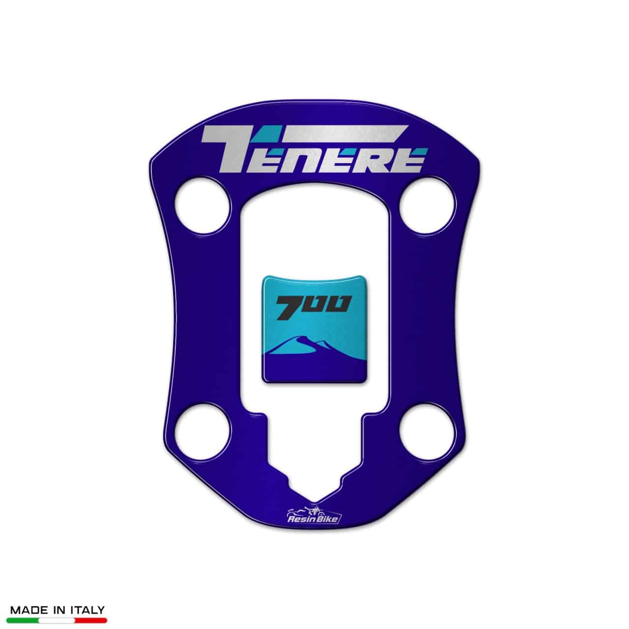 Pegatinas 3D compatibles con Yamaha Tenere 700 2022-2024 Tapon Deposito Azul - Imagen 2