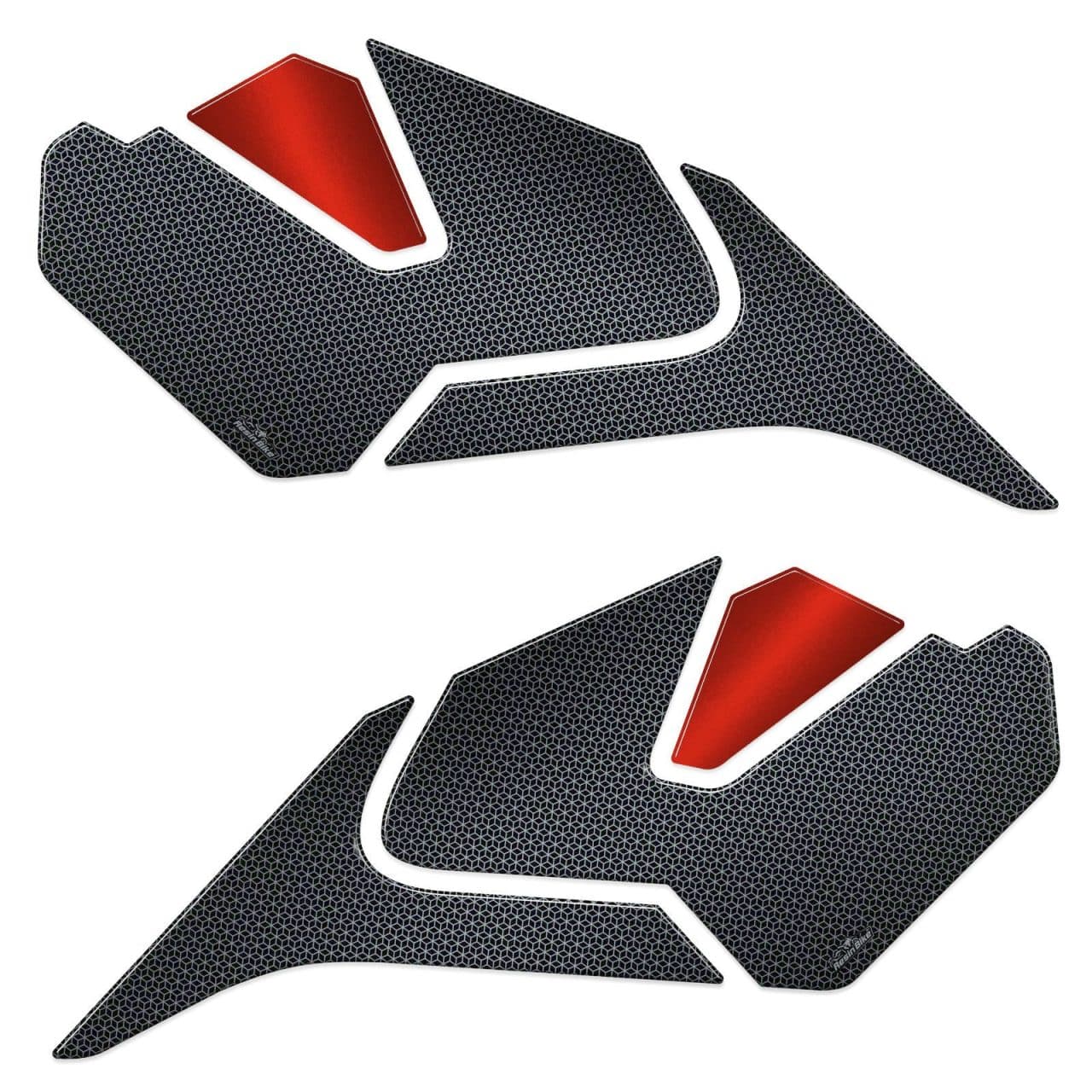 Motorcycle Stickers 3D compatible with Honda Hornet 750 2023 Tank Side Red - Image 2