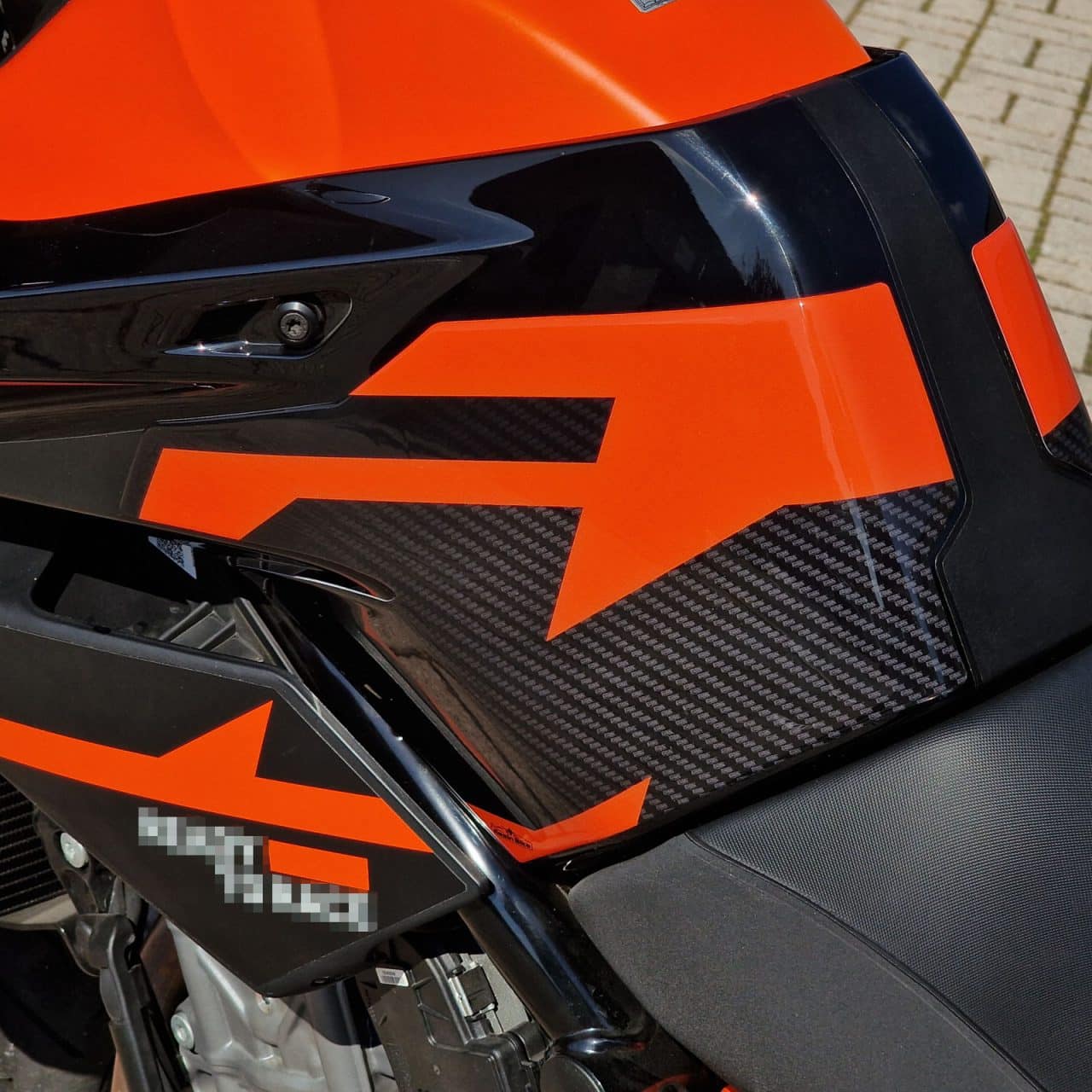 Motorcycle Stickers 3D compatible with KTM Duke 790 890 2022-2023 Tank Side - Image 5