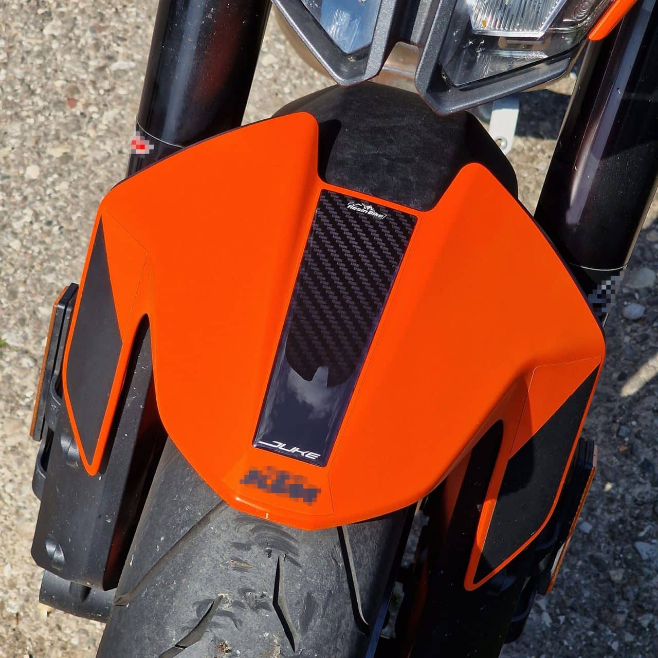 Autocollant Moto 3D compatibles avec KTM Duke 790 890 2018-2024 Garde-Boue