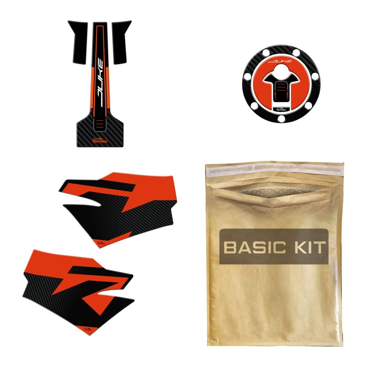 Kit Tank Basic Motorcycle Stickers 3D compatible with KTM Duke 790 890 2022-2023