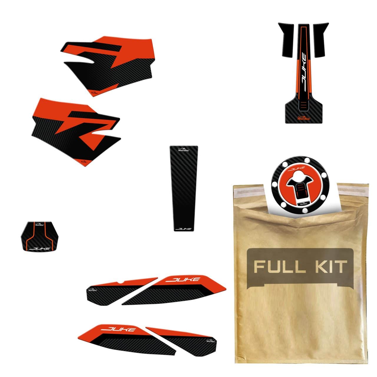 Kit Tank Full Motorcycle Stickers 3D compatible with KTM Duke 790 890 2022-2023