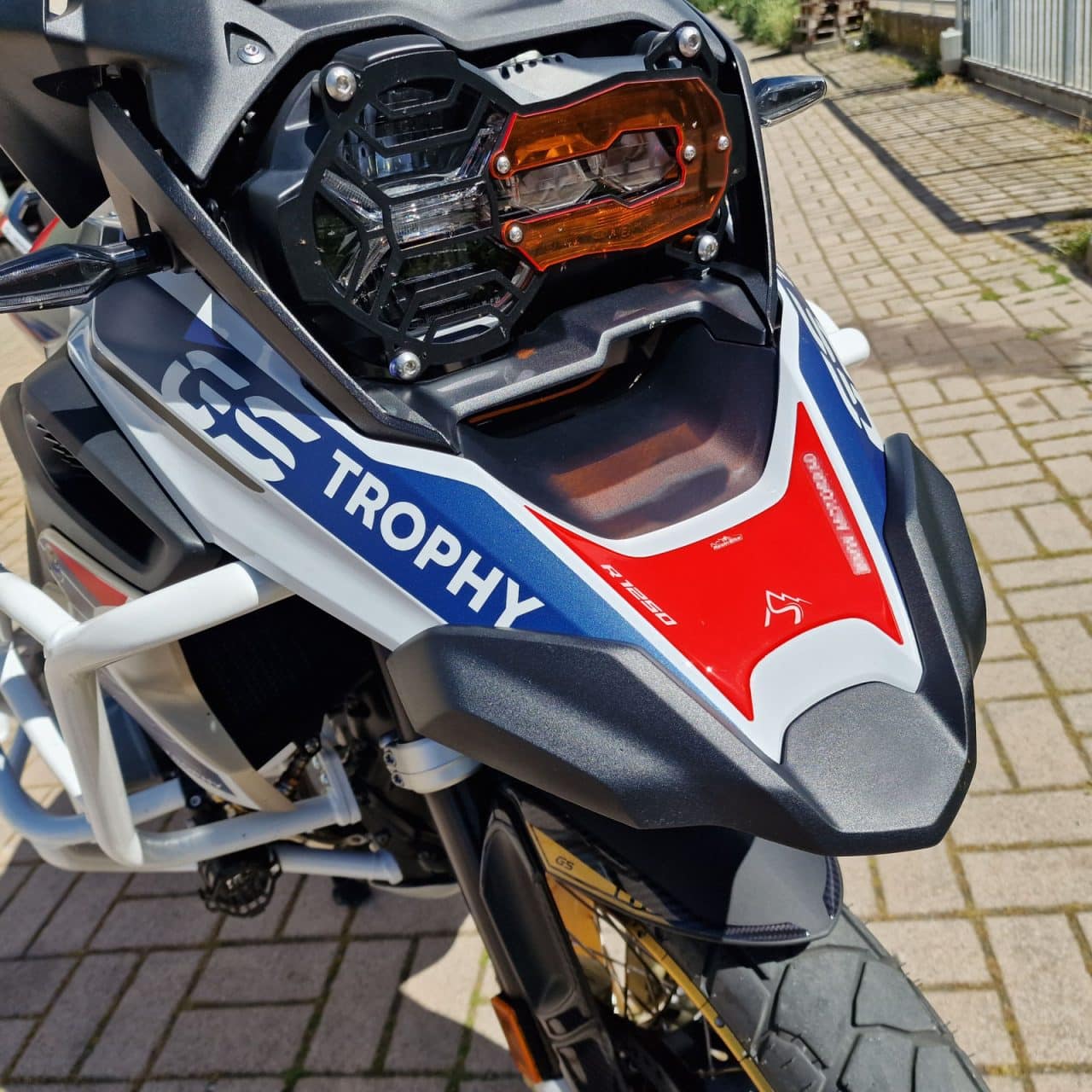 Adesivi 3D compatibili con BMW R 1250 GS Trophy 2023 Protezione Puntale - immagine 6