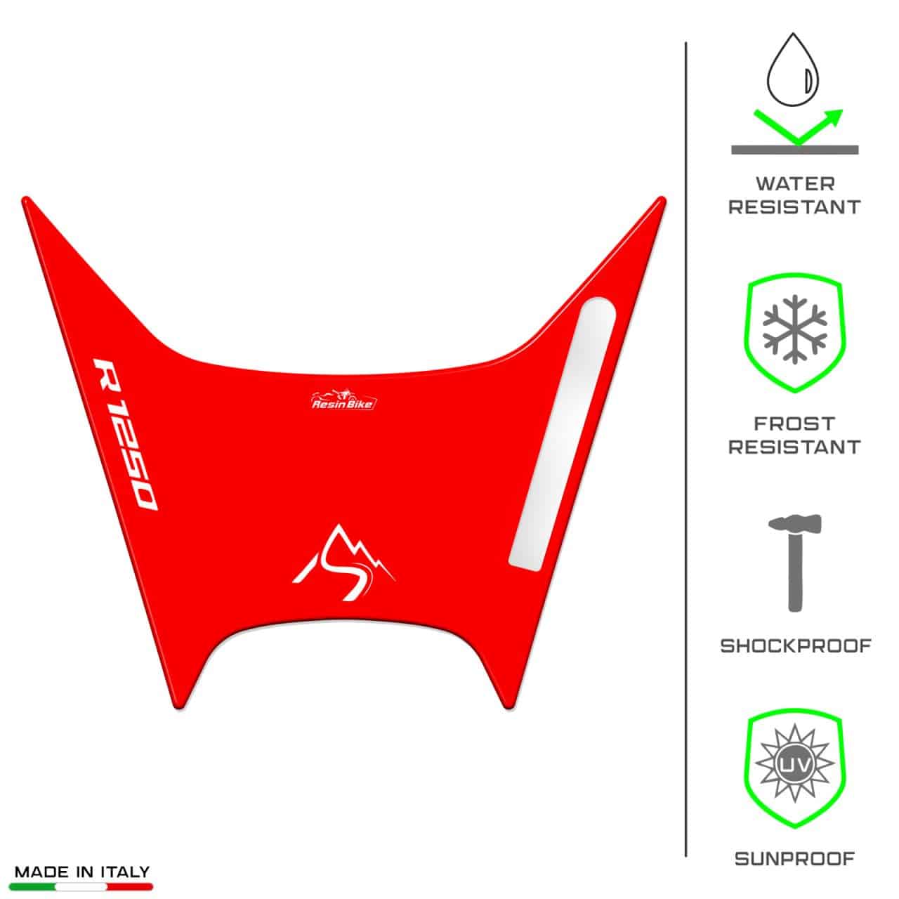 Adesivi 3D compatibili con BMW R 1250 GS Trophy 2023 Protezione Puntale - immagine 7