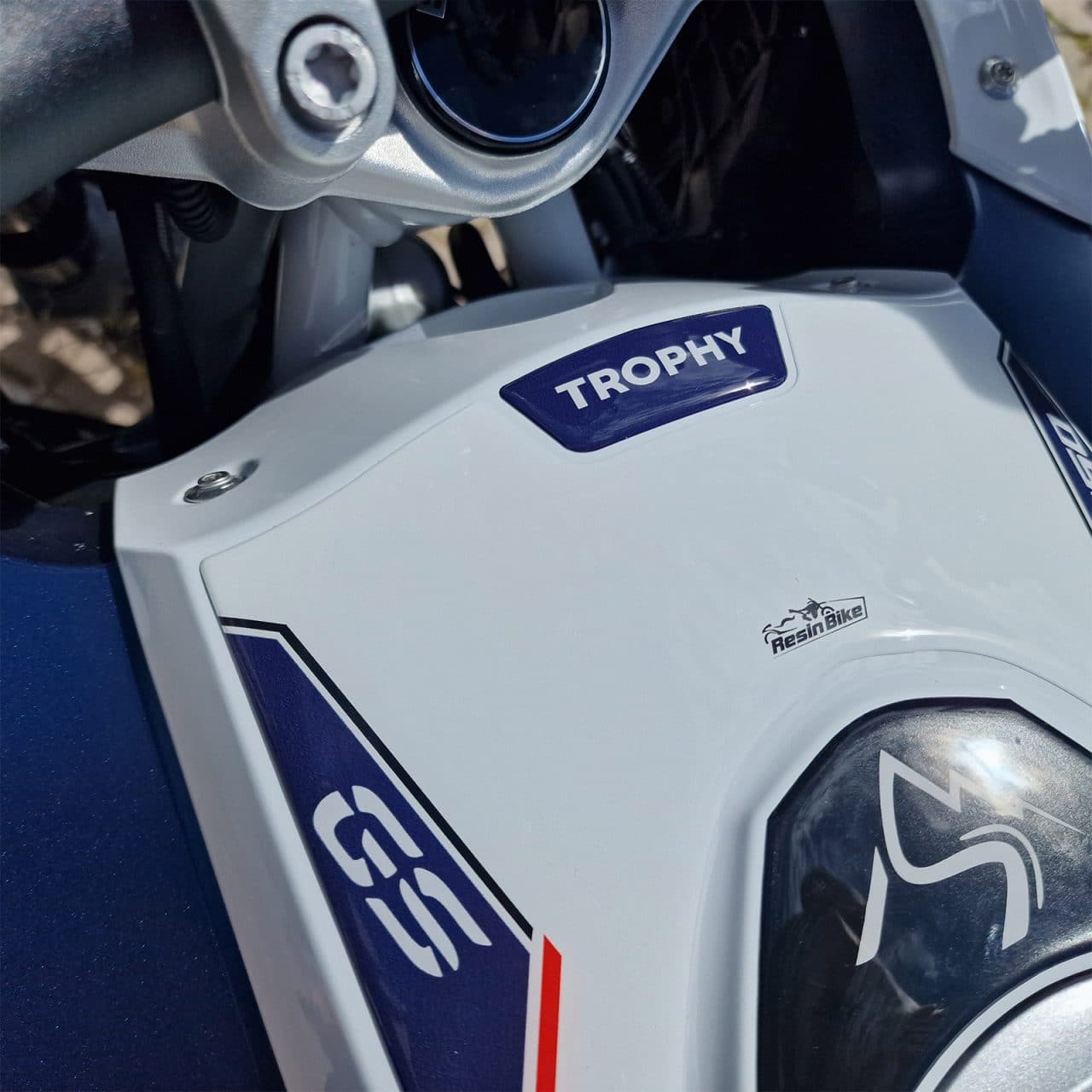 Adesivi 3D compatibili con BMW R 1250 GS Trophy 2023 Protezione Serbatoio - immagine 4