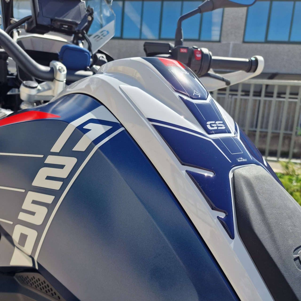 Paraserbatoio Adesivi 3D compatibili con  BMW R 1250 GS Trophy 2023 Protezione - immagine 5