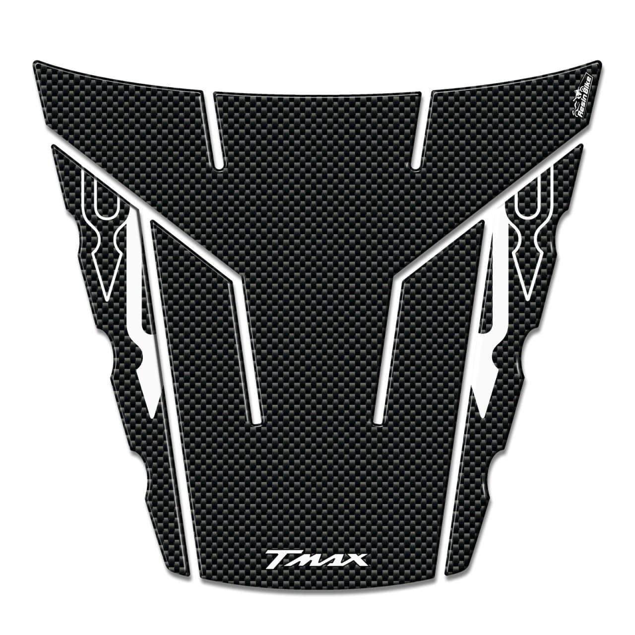 Stickers 3D compatible with Yamaha TMAX 2008-2011 Tail Section Carbon - Image 2