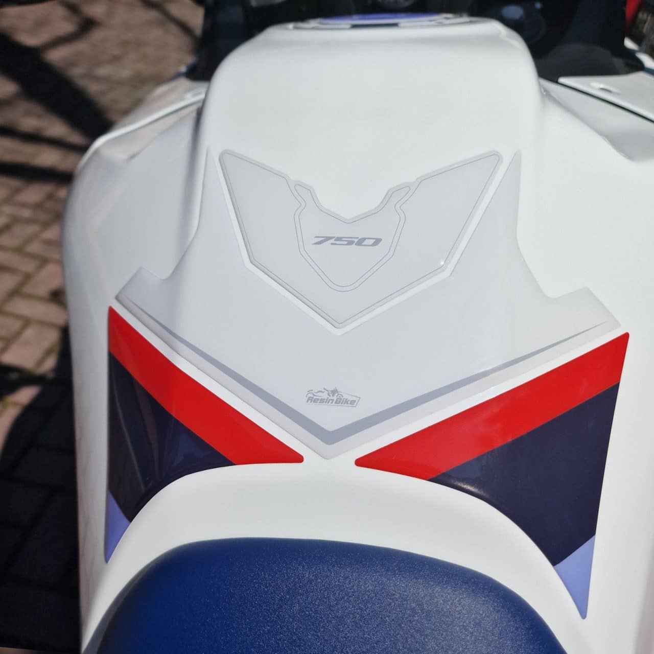 Aufkleber 3D Motorrad Kompatibel mit Honda Transalp XL750 2023 Tank-Schutzfolie