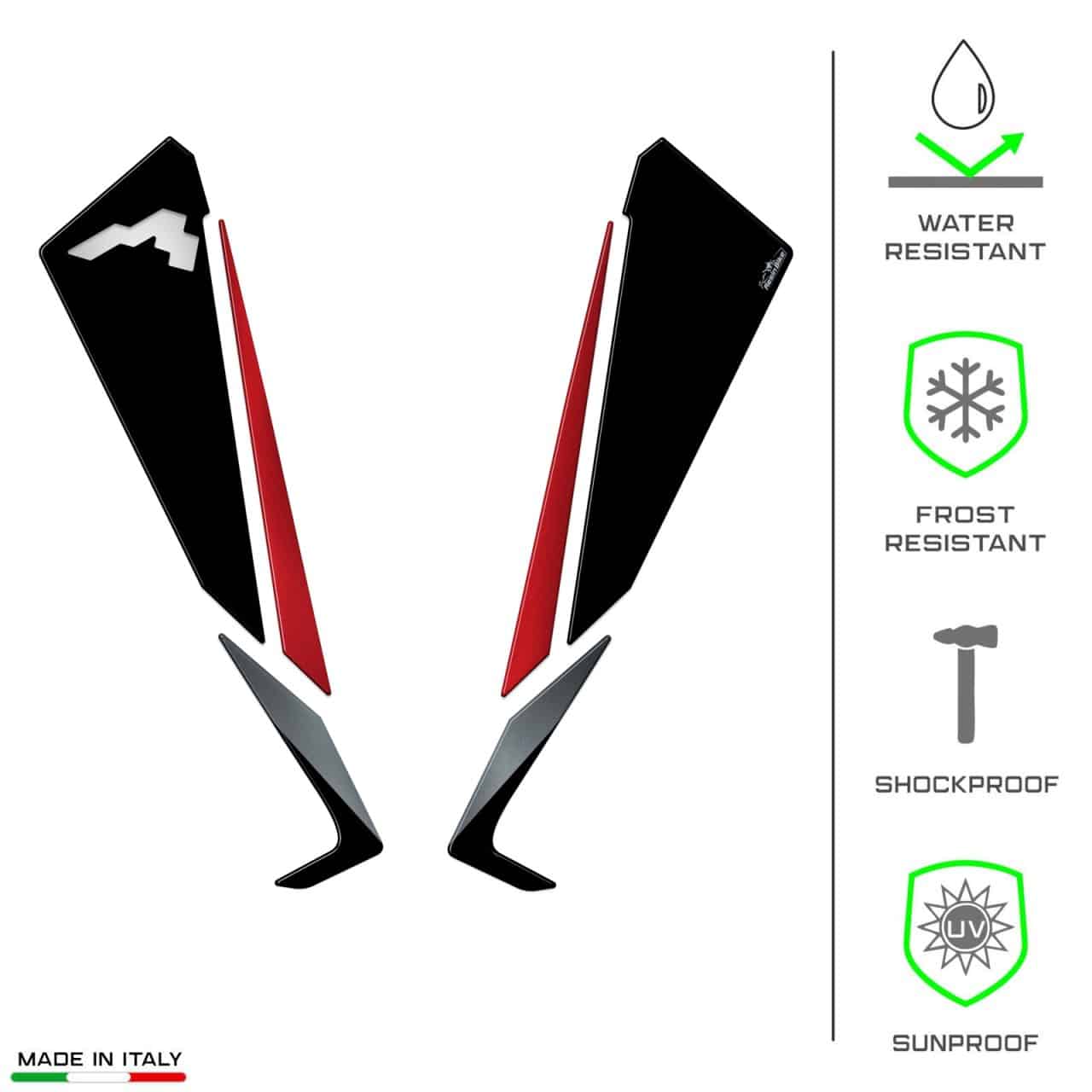 Autocollant Moto 3D compatibles avec Honda Transalp XL750 2024 Phare Neutre – Image 7