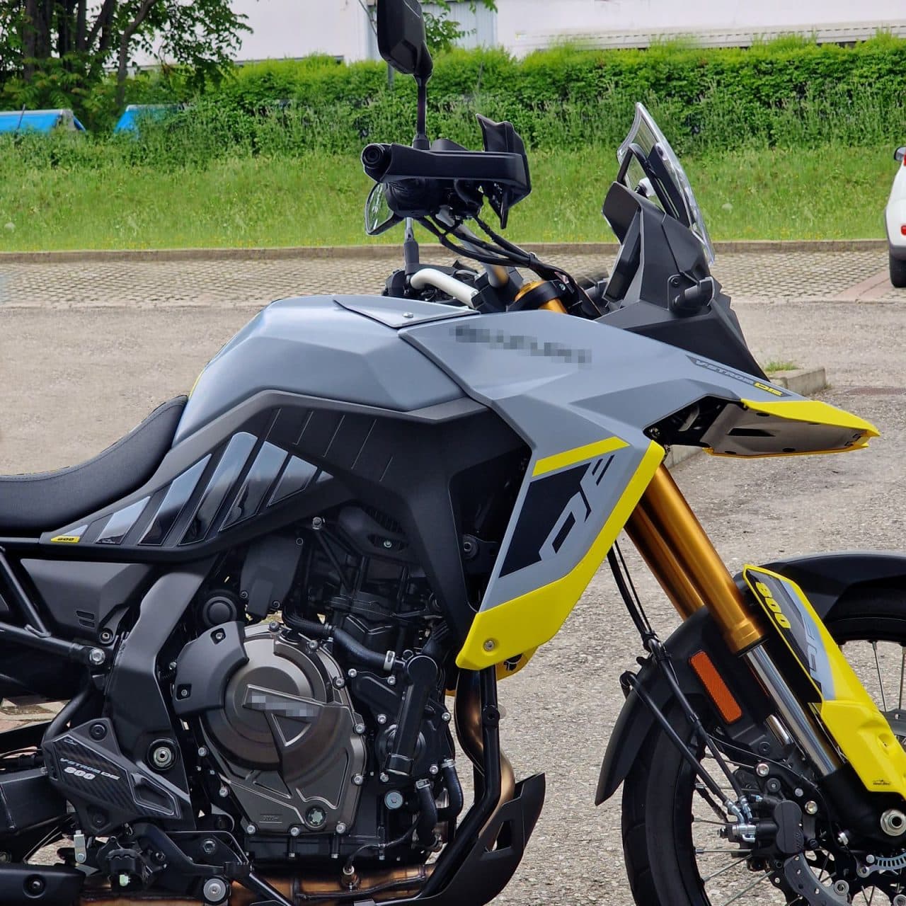 Aufkleber für Motorrad Kompatibel mit Suzuki V-Strom 800 DE 2023 Tank Side – Bild 6