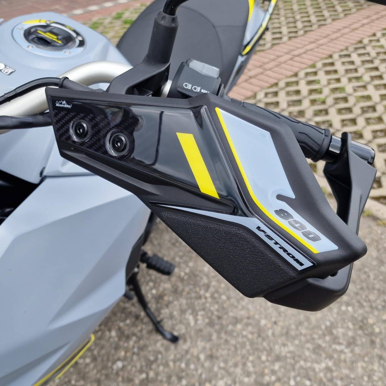 Adhesivos 3D de Moto compatibles con Suzuki V-Strom 800 DE 2023 Paramanos