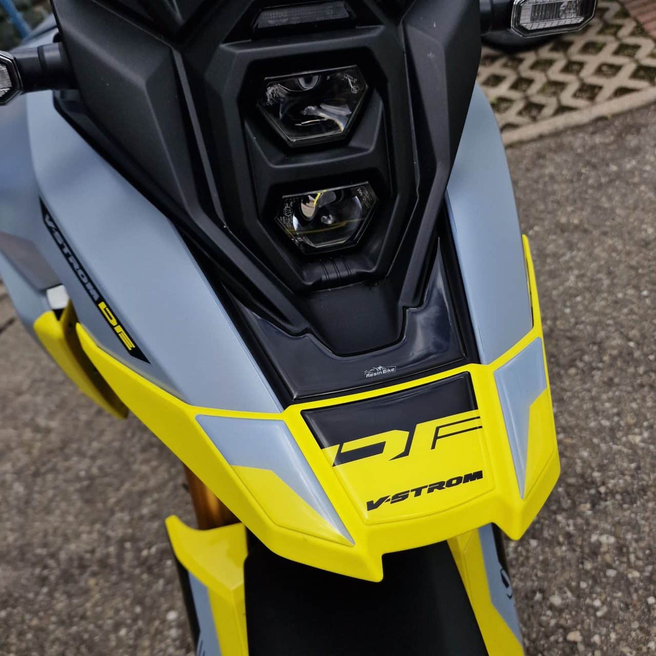 Adhesivos 3D de Moto compatibles con Suzuki V-Strom 800 DE 2023 Puntales