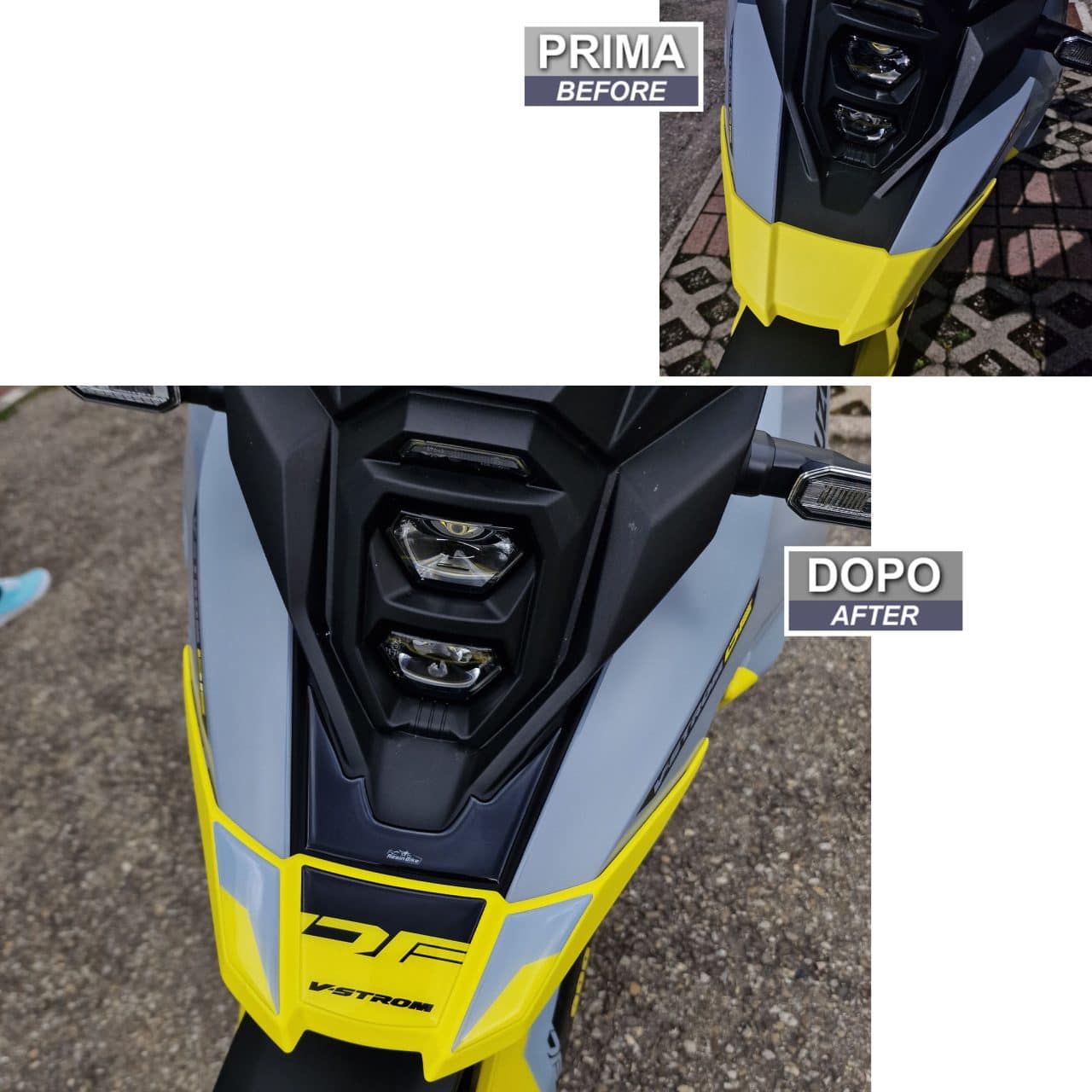 Motorcycle Stickers 3D compatible with Suzuki V-Strom 800 DE 2023 Front Tip - Image 3