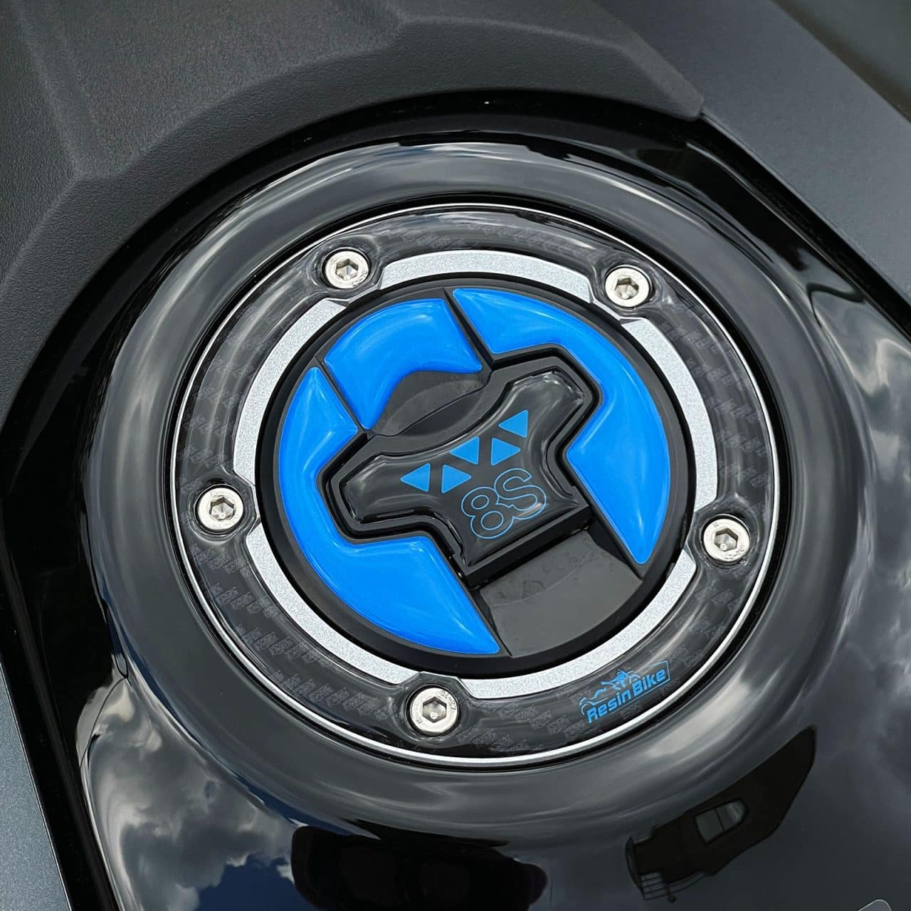 Motorcycle Stickers 3D compatible with Suzuki GSX 8S 2023 Tank Cap