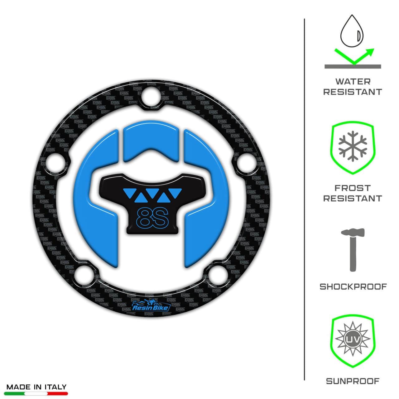 Pegatinas 3D Moto compatibles con Suzuki GSX 8S 2023  Tapon Deposito - Imagen 7