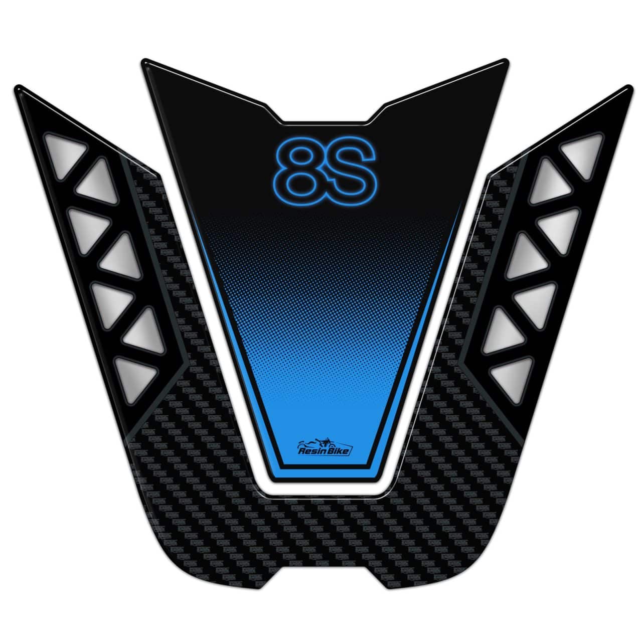 Motorcycle Stickers 3D compatible with Suzuki GSX 8S 2023 Tank Pad - Image 2