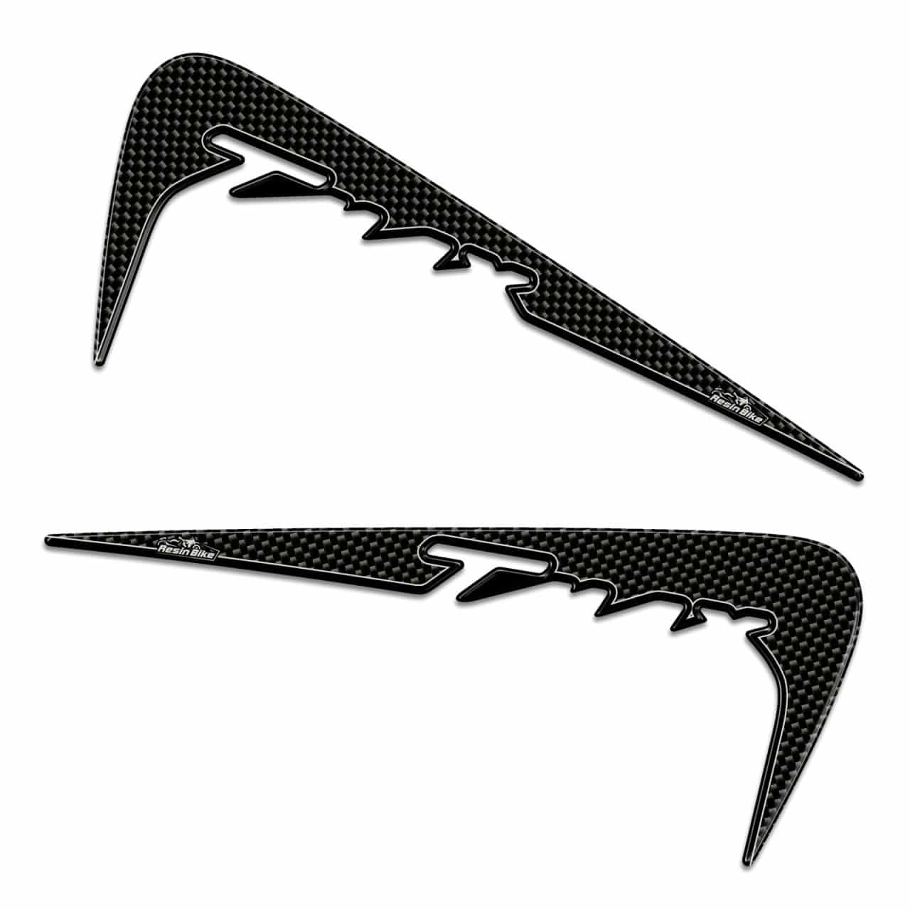 Stickers 3D compatible with Yamaha TMAX 2008-2011 Corner Guards Carbon - Image 2